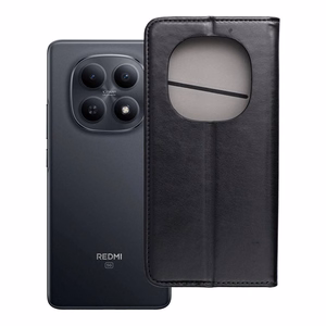 SMART MAGNETO Grāmatas futrālis priekš XIAOMI Redmi Note 15 Pro Plus 5G melns