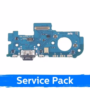 Uzlādes pieslēgvieta saderīga ar Samsung M356 M35 5G ar Flex / Plata (Service Pack)