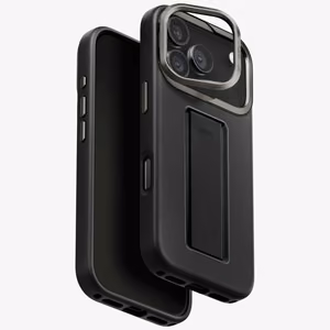 Чехол Uniq Heldro Pro Magclick с зарядкой для iPhone 17 Pro (чёрный)