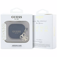 Guess 4G Charm vāciņš AirPods 4 - melns