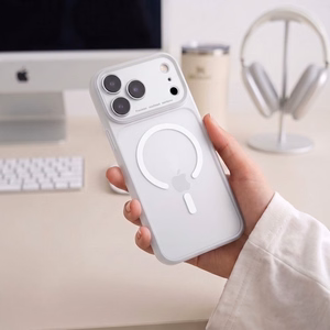 Tech-Protect MagPrime MagSafe CC maciņš, paredzēts iPhone 18 Pro Max / 17 Pro Max, matēti pelēks