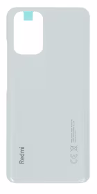 Aizmugurējais vāciņš priekš Xiaomi Redmi Note 10 4G Pebble Balts (M2101K7AI/M2101K7AG) ORG