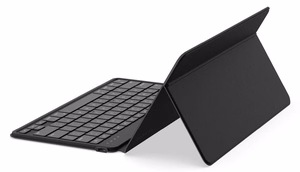 Bezvadu tastatūra ar statni viedtālrunim/planšetdatoram QWERTY Satechi OntheGo melna