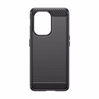 Carbon Case silikona viedtālruņa apvalks OnePlus Ace 2V/OnePlus Nord 3 - melns