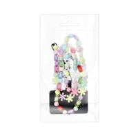 PIXIE telefona kakla siksna, telefona kulons / garums 68 cm (cilpā 34 cm) / uz kakla - zvaigznītes