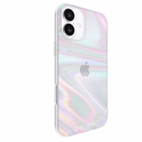 maciņš-Mate Soap Bubble - maciņš iPhone 16 Plus (Iridescent)