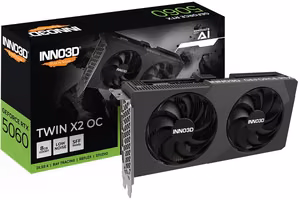INNO3D RTX 5060 Twin X2 OC 8GB grafiskā karte