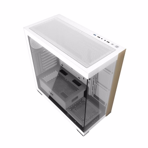 Darkflash DS900W datora korpuss bez ventilatoriem (balts)