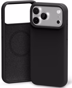 Korpuss Mercury Pure Magsafe Silicon Case Apple iPhone 17 Pro melns