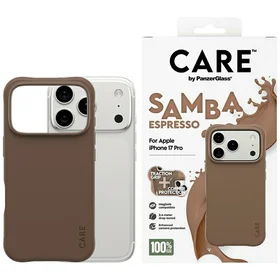 Care by PanzerGlass Stilīgs Samba Magnētiskais viedtālruņa apvalks iPhone 17 Pro - brūns