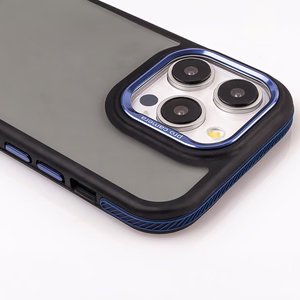 Crystal melns maciņš for Samsung Galaxy S25 Plus zils