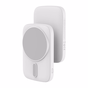 Powerbank saderīgs ar MagSafe Blue Star Slim DG-P8 15W 5000 mAh balts