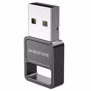 Borofone DH8 Bluetooth 5.1 adapteris, melns