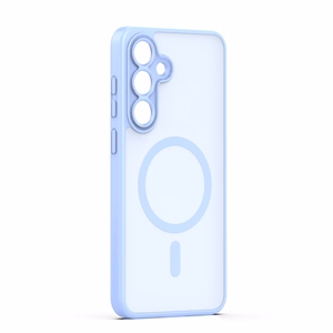 Mag Matt case for Samsung Galaxy S26 light blue camera protection