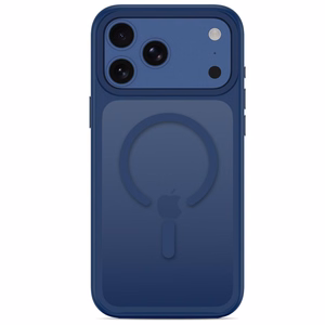 Tech-Protect Magmat MagSafe CC maciņš iPhone 18 Pro Max / 17 Pro Max, matēts tumši zils