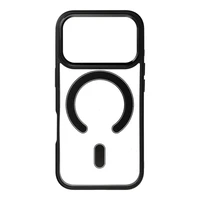 COLOR EDGE MAG COVER magnētiskais viedtālruņa apvalks, savietojams ar MagSafe, paredzēts IPHONE 17 Pro, melns