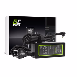 Green Cell AD123P strāvas adapteris iekštelpām 65 W, melns
