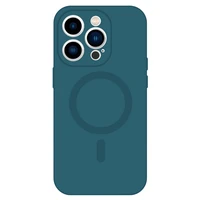 TEL PROTECT magnētiskais silikona viedtālruņa apvalks Iphone 14 zils