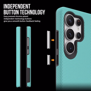 Perfekcionistu trīsstūra korpuss Samsung S938 S25 Ultra green