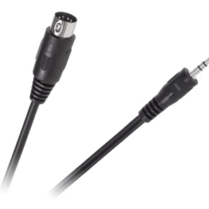 DIN–3,5 mm jack kabelis, 1,2 m