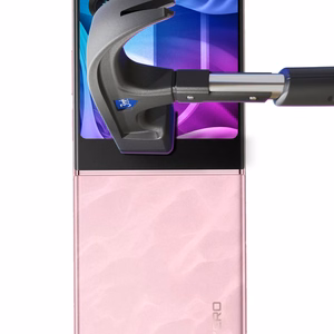 3mk Silky Matt Pro – tālruņa ekrāna aizsargs modelim Infinix Zero Flip (front)