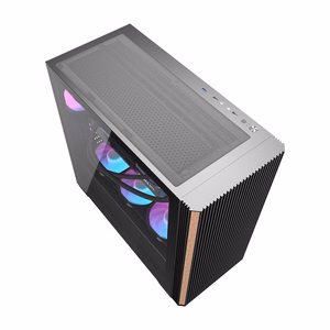 Datora korpuss Darkflash DS900WS (melns) + 4 ventilatori
