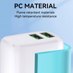 Wozinsky CUWCW 2.4A 2 x USB-A Wall Charger - White