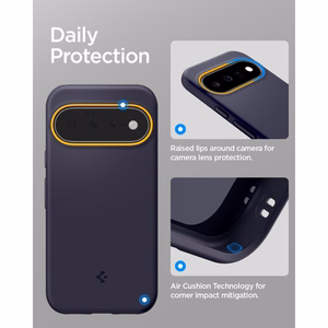 Spigen Nano Pop MagSafe maciņš, paredzēts Google Pixel 11, tumši zils