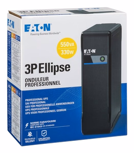 Eaton 3P Ellipse 550 DIN nepārtrauktas barošanas avots (UPS) Standby (Offline) 0.55 kVA 330 W 4 AC kontaktligzdas