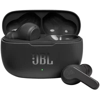 Bezvadu austiņas JBL TWS Wave 200 melnas