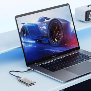 Orico TC10-MS MSATA USB-C 3.2 5 Gb/s diska kasetne - caurspīdīga