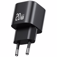 Tīkla lādētājs USAMS JO Series CC260 20W USB-C + USB-C/USB-C kabelis 1m balts