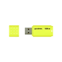 GOODRAM UME2 USB zibatmiņa - 128GB USB 2.0 dzeltens