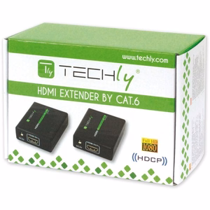 Techly Amplifier HDMI Full HD up to 60m of cable Cat. 6 / 6A / 7 IDATA EXT-E70