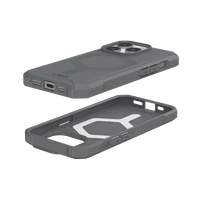 UAG Essential Armor Magnētiskais viedtālruņa apvalks iPhone 15 Pro - sudrabains