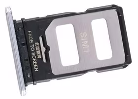 SIM card holder Xiaomi Redmi Note 13 Pro+ 5G Moonlight Balts ORG
