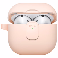 Uniq Clyde Lock apvalks AirPods 4 - rozā