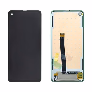 LCD ekrāns Samsung G715F Xcover PRO ar skārienekrānu, melns, oriģināls (Service Pack)