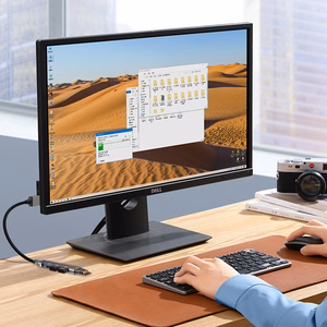 Dudao A16B 4-in-1 USB centrmezgls, USB-A–4 × USB 3.0, pelēks
