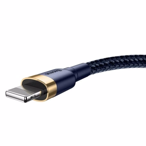 Baseus Cafule Lightning kabelis 1.5A 2m (zelta + tumši zils)