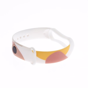 Siksniņa Moro josla Xiaomi Mi Band 3 / 4 silikona siksniņa pulksteņa aproce raksts 7