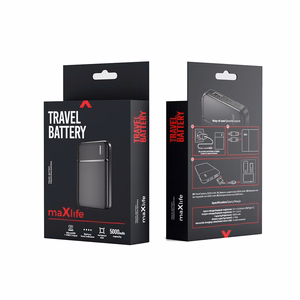 Maxlife barošanas banka MXPB-01 5000 mAh melna