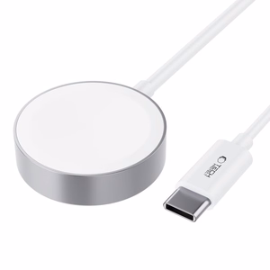Tech-Protect UltraBoost magnētiskais indukcijas lādētājs ar USB-C savienotāju Apple Watch 1.2m - balts
