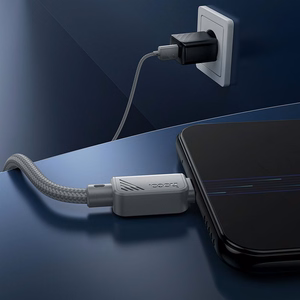 Kabelis USB A uz Micro USB Hoco 2,4A 1 m X113 pelēks