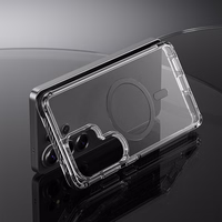 Rock Crystal Clear Magnetic Series Maciņš for Samsung Galaxy S26 Ultra caurspīdīgs