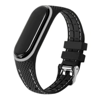 Elastomēra siksniņa LIFESTYLE XIAOMI Mi Band 7 melns (03)