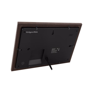 Kruger&Matz FRAMEO Wi-Fi 10,1 collas digitālais foto rāmis ar koka ietvaru