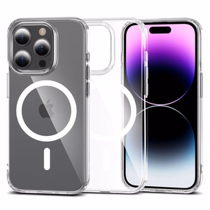 Tech-Protect FlexAir Hybrid Magnētiskais viedtālruņa apvalks iPhone 15 Pro - Caurspīdīgs