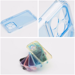 MATRIX CLEAR viedtālruņa apvalks IPHONE 14 zils