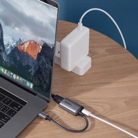 Baseus adapteris HUB - Type C uz VGA + Type C PD - (CAHUB-O0G) tumši pelēks